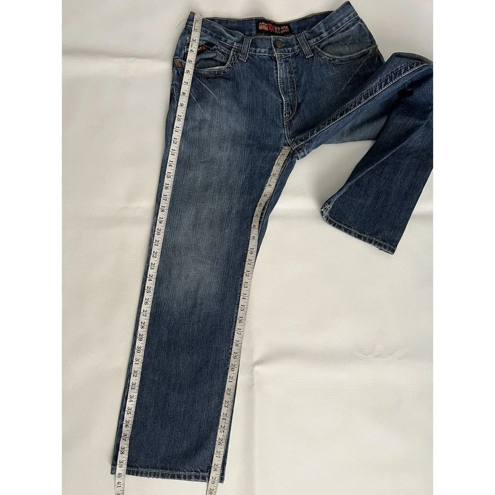 Ariat FR HRC2 Low Rise Boot Cut Jeans Men's 32x30 Western Cowboy Workwear Denim